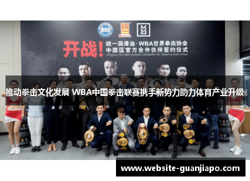 推动拳击文化发展 WBA中国拳击联赛携手新势力助力体育产业升级